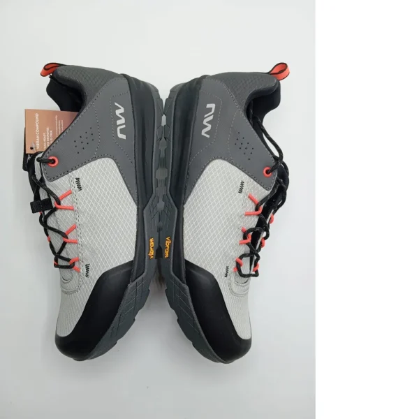 Zapatillas Northwave ROCKIT Gris Claro-Rojo Fluo