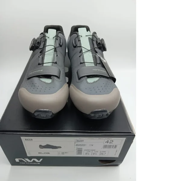 Zapatillas Northwave Razer Gris Oscuro-Gris