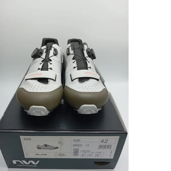 Zapatillas Northwave RAZER GRIS CLARO-VERDE FOREST