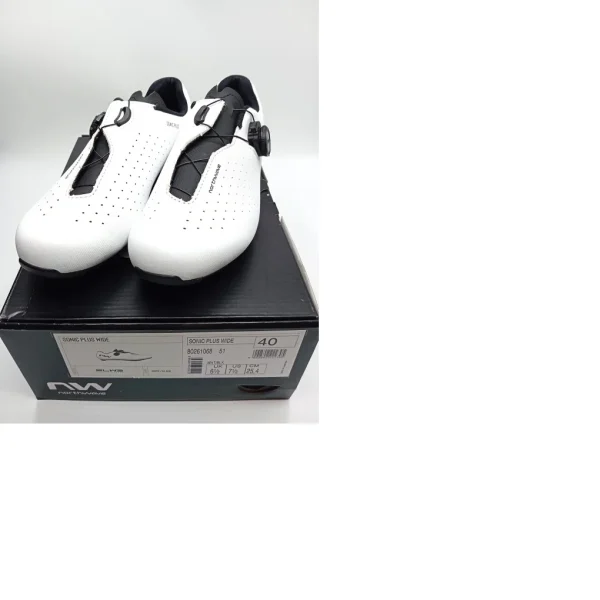 Zapatillas Northwave SONIC PLUS WIDE BLANCO - NEGRO
