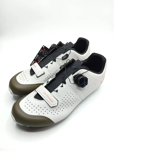 Zapatillas Northwave Razer Gris Claro - Verde Forest