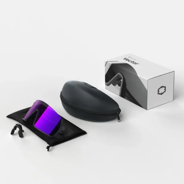 Gafas Deportivas Out Of Vector Hybrid Frost Grey Lente Purple