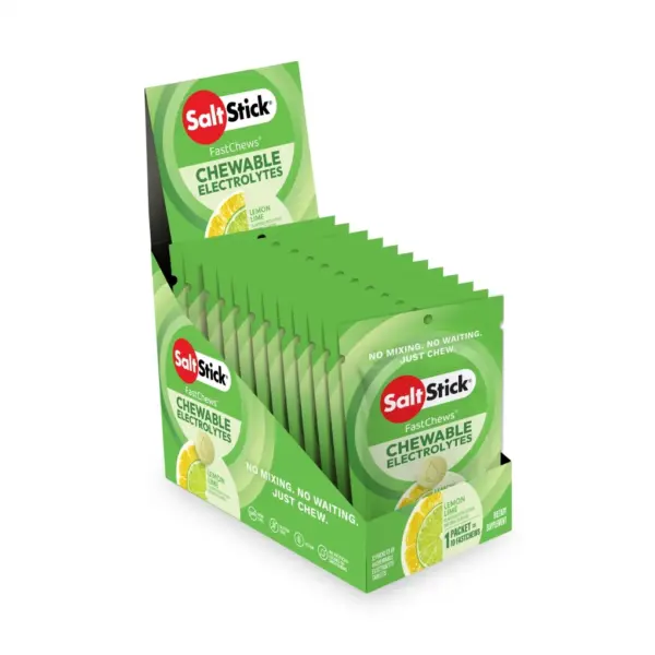 Saltstick Comprimidos Masticables Sabor Lima limón Caja 12 x 10u