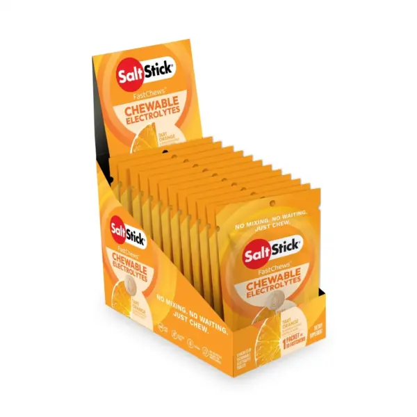 Saltstick Comprimidos Masticables sabor Naranja Caja 12 x 10u